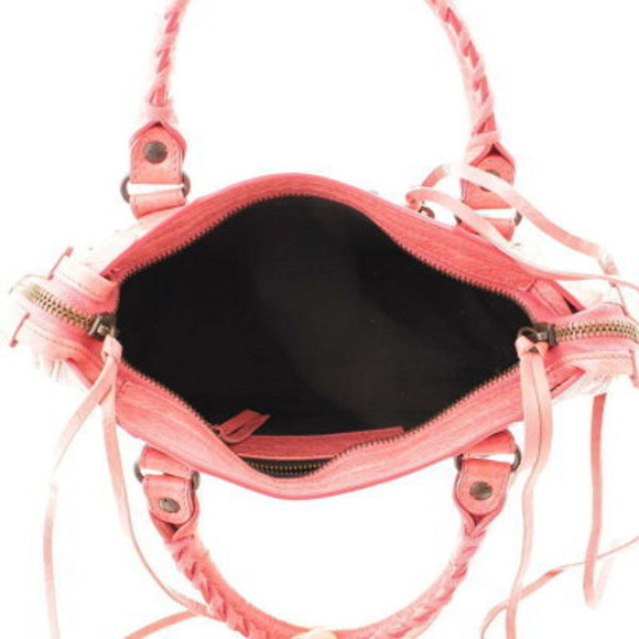 Balenciaga Mini City Shoulder Bag Pink - Picture 6 of 10
